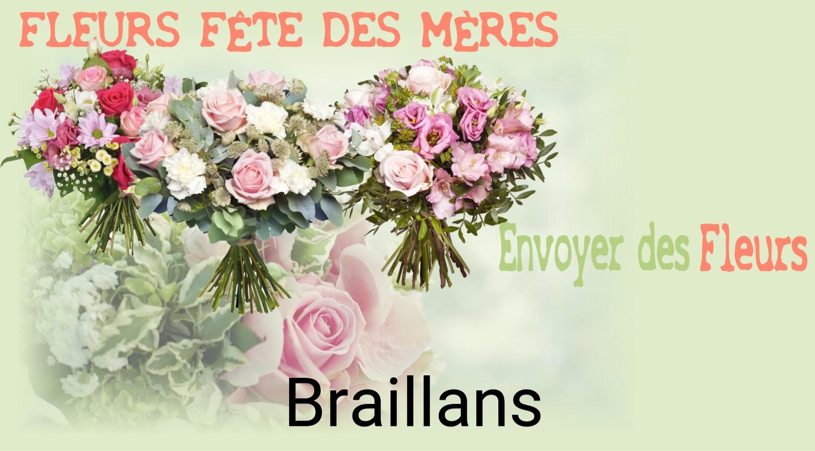 Bouquet de Fête des Mères livré à Braillans